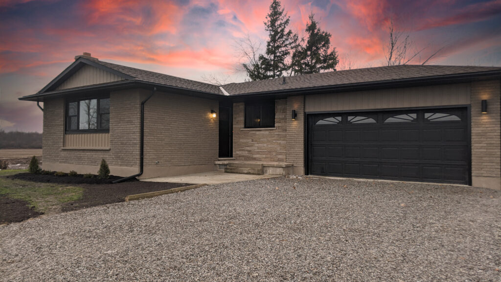 Townline Rd - Twilight Exterior
